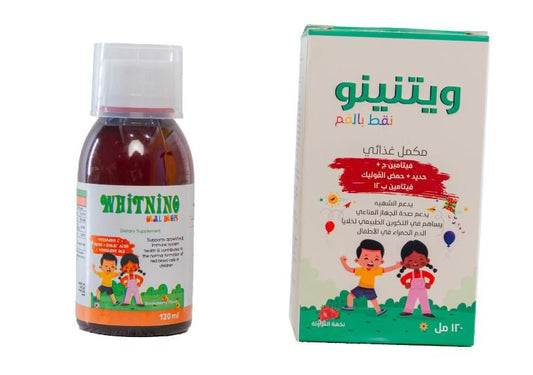 whitenino Vitamin C + Iron + Vitamin B12 120ml